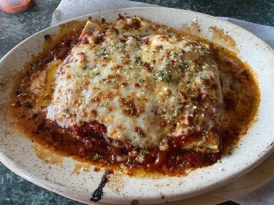 Spinach lasagna