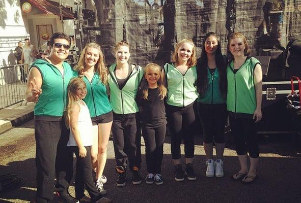 Dancers after performing at Carpinteria's Avocado Festival 2014