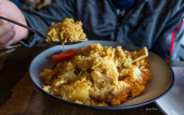 Pineapple fried rice