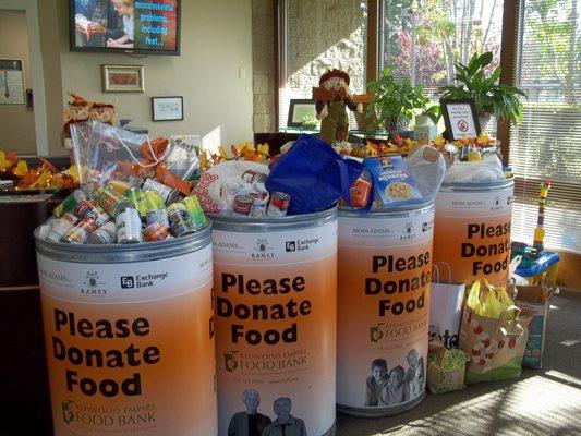 Annual food drive