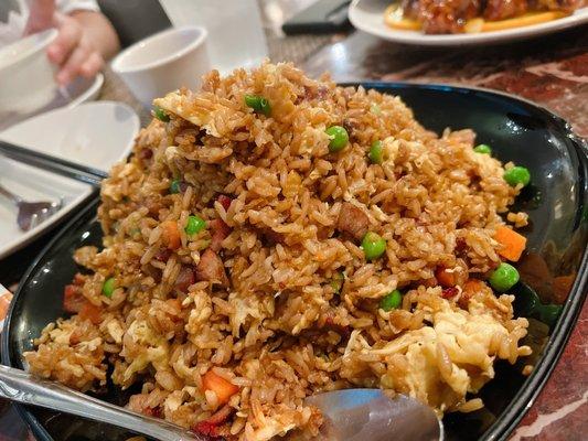 Bbq pork fried rice