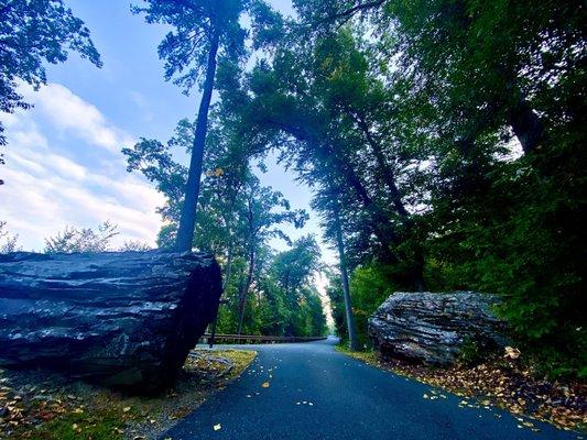 Giant boulders