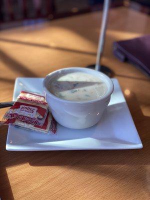 Cup of love aka clam chowder