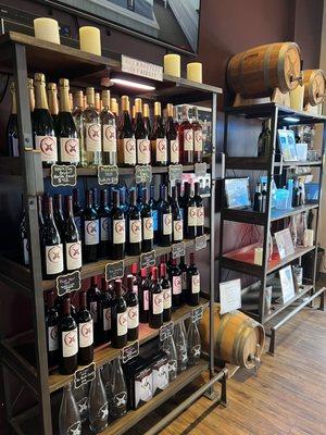 Some of the wines you can purchase