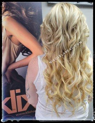 Custom color to match extensions
 #Klixhair #extensions #BrazilianBlowout #SwartzCreek #LaBeauSalon #NicoleLaBeau #LaBeau #Salonnearme