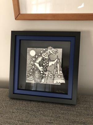 Original art after framed.