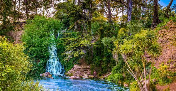 Rainbow Falls at Golden Gate Park