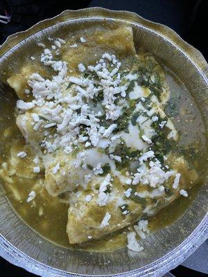 verde enchiladas