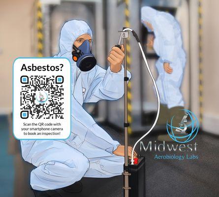 Asbestos Air Testing - Is asbestos present in your space? These tiny, cancer-causing fibers can cause severe lung damage. Test Today!