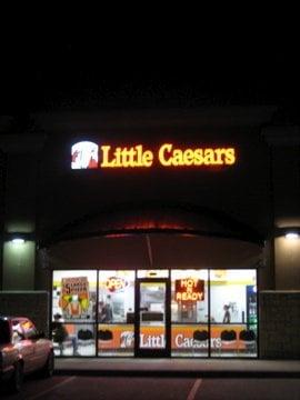 Little Caesars @ night