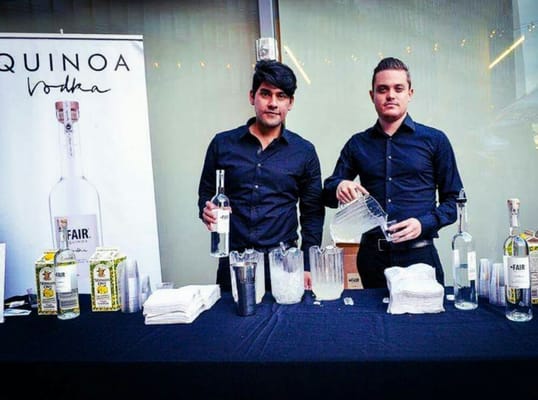 High end bartenders , with great service, what more can you ask for ? (You can ask for more)