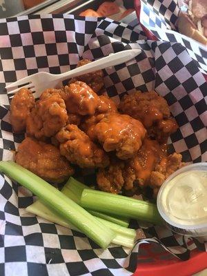 Boneless wing bites