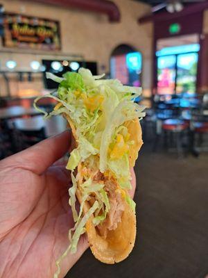 Crunchy Taco with Chicken