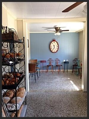 Interior of the Sugarloaf Bakery.