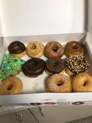 Festive donuts