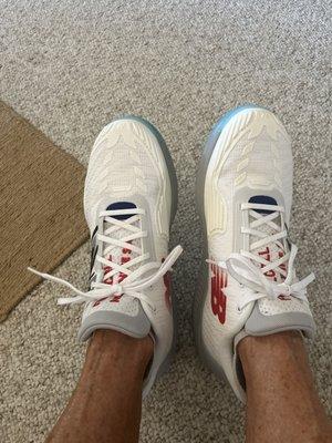 My New Balance Pickleball shoes!