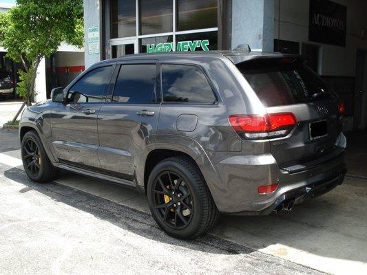 18 Jeep Track Hawk Tint