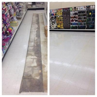 25 years of grime removed Rite Aid Stradford Nj