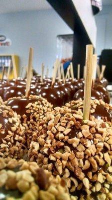 Caramel apples!