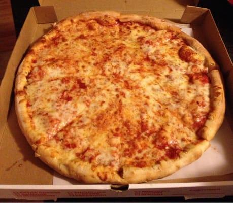 Large cheese pizza