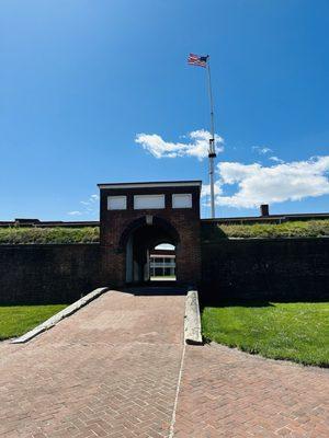 View Of Fort Entrance