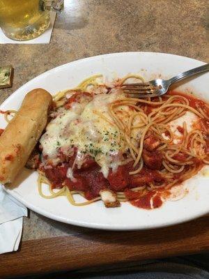 Excellent chicken parm!!! Wonderful service also!!