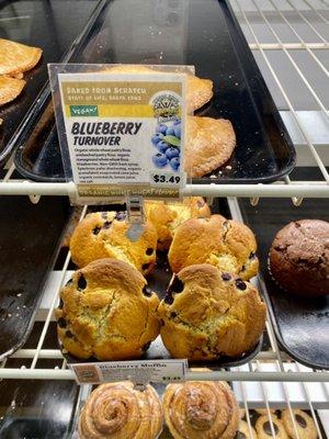 Blueberry muffins