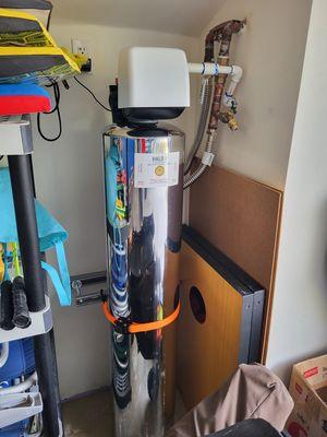 1 inch Halo 5 whole house water filtration and conditioning system.