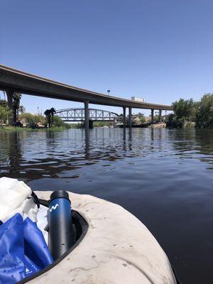 View on the river