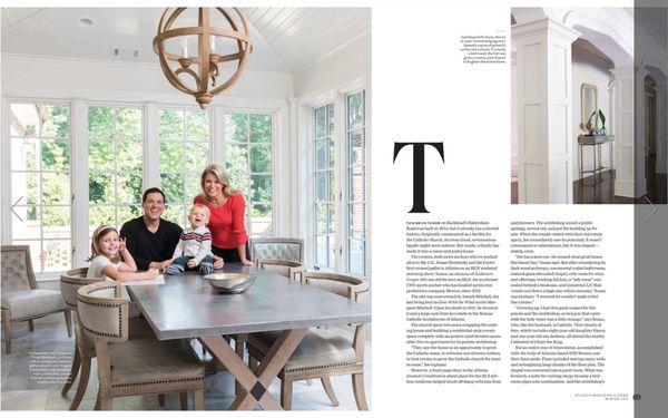 Our work published in Atlanta Home Magazine