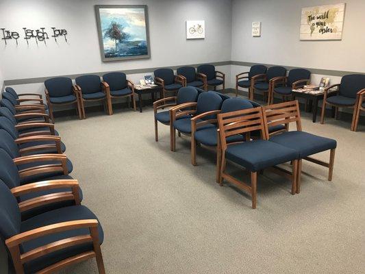 Beachwood Waiting Room. Call to schedule your appointment today; 216-450-1613