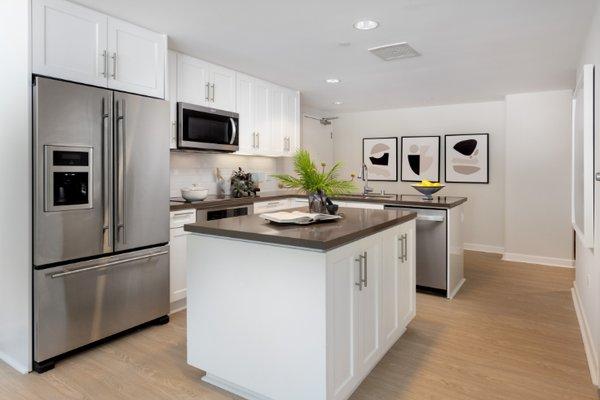 Stainless steel appliances