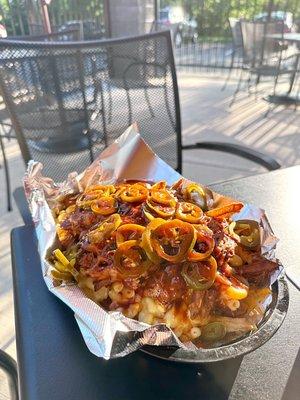 Loaded Pulled Pork Fries