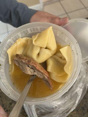 Pork & Won Ton soup