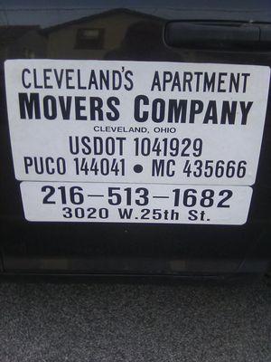 Cleveland's Apartment Movers