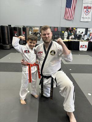 Orange belt!