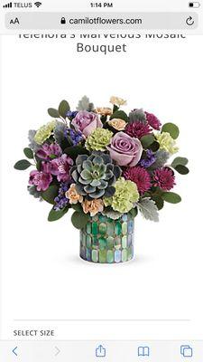 Marvelous Mosaic Bouquet