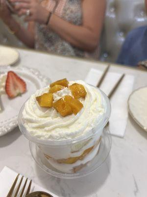 Mango Shortcake Cup