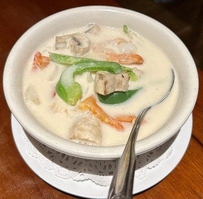 Coconut Tom Kha Soup