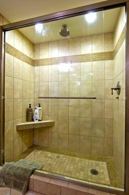 The second bathroom shower, WOW!!!