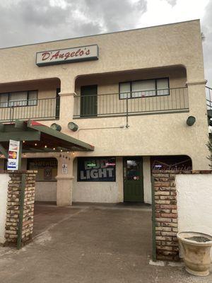 Exterior view of the restaurant