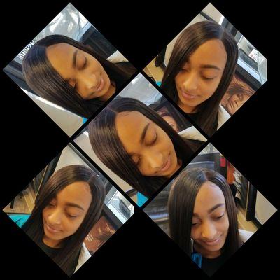 Sew in with closure