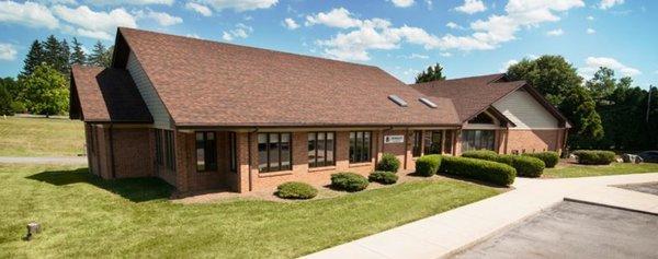 We are located at 2001 Professional Court Martinsburg, WV 25401. We are right of the interstate, next to the hospital.