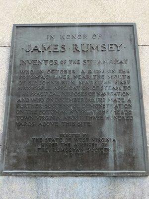 James Rumsey Monument, Shepherdstown