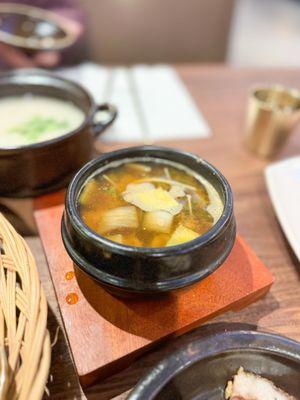 Barley Rice Set - Soybean paste soup