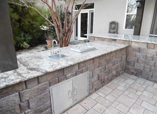 Outdoor kitchen