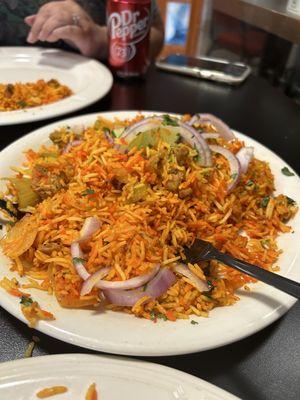 Chicken biryani