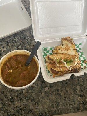 Gumbo tacos and gumbo