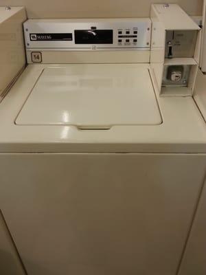 Standard washer $2.25 for 30 min