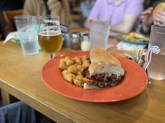 The West Clubber with pulled pork instead of turkey.